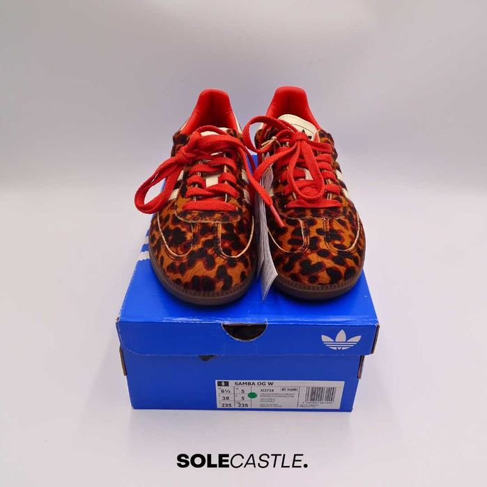Adidas Samba OG 'Preloved Red Leopard'