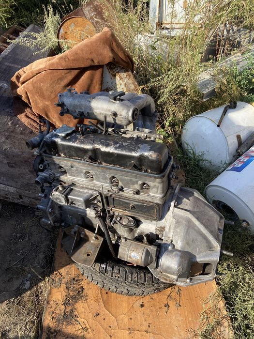 Двигатель сотка 4216 алюминивый блок