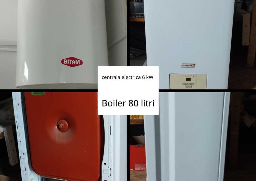 Centrala si Boiler electric