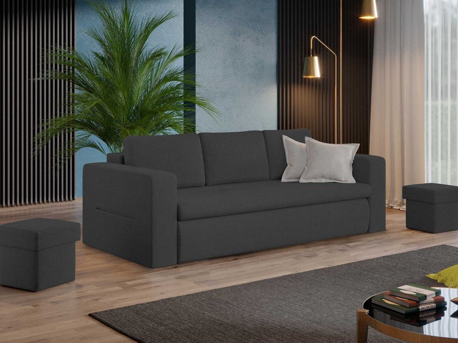 Canapea Extensibila Rita Gri