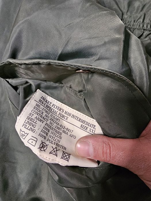1997 bomber jacket flyers man boxy