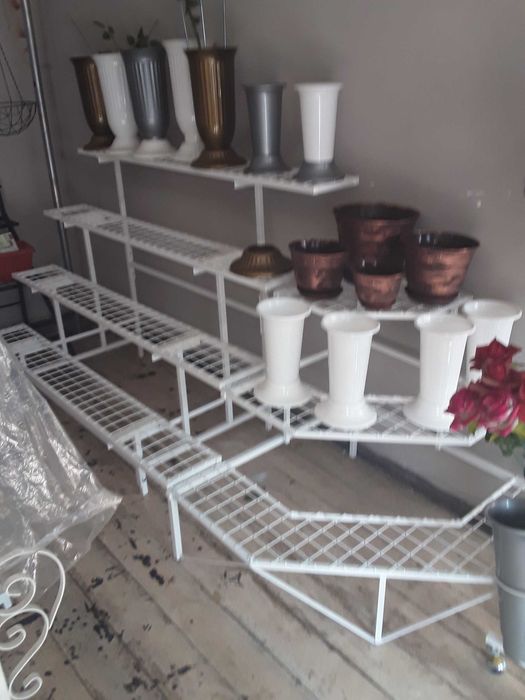 Професионален цветарски стелаж 5 етажа