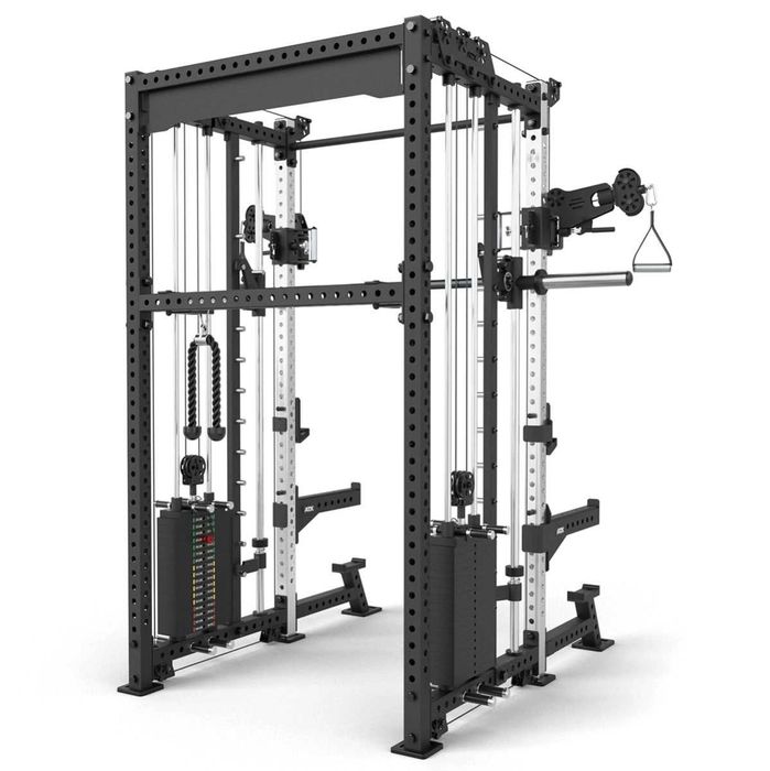 Half Rack Кросоувър Станция 2 х 90 кг и Смит Машина / Фитнес Уред