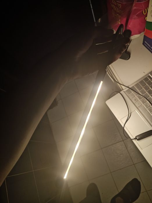 LED настолна USB лампа с щипка и дистанционно и сменящи се цветове