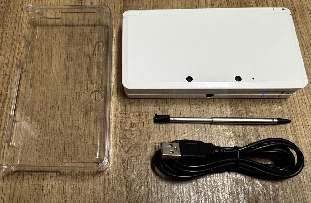 Nintendo 3ds Ice White (alb) model CTR-001 (JPN), MODAT, 64 gb