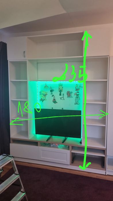 Set mobila de dormitor alba