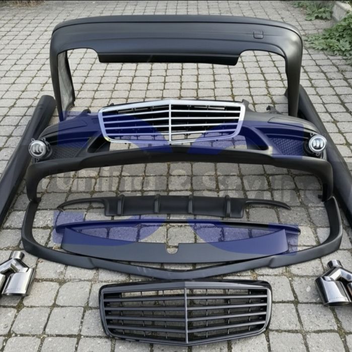 Передний Задний бампер Мерседес w211