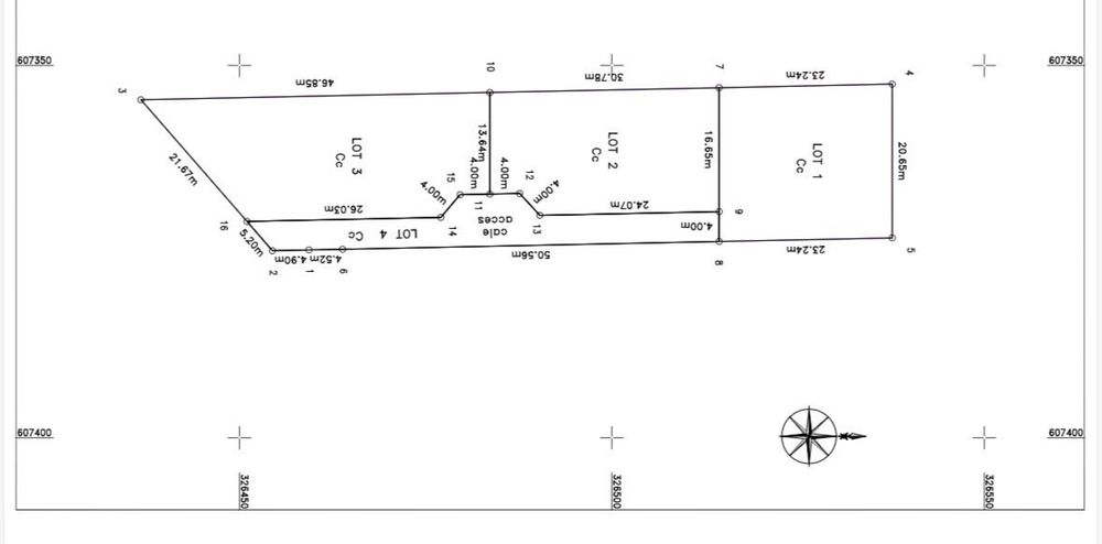 Teren de vânzare în Brănești, Strada Soarelui – 500 mp, 700 mp sau 1.900 mp