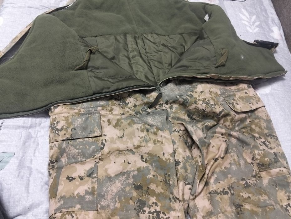 Продам зимние ватные штаны