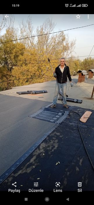 Ремонт крыша.гидроизоляция