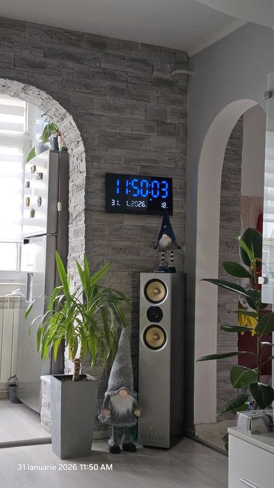 Ceas digital perete salon,bar.