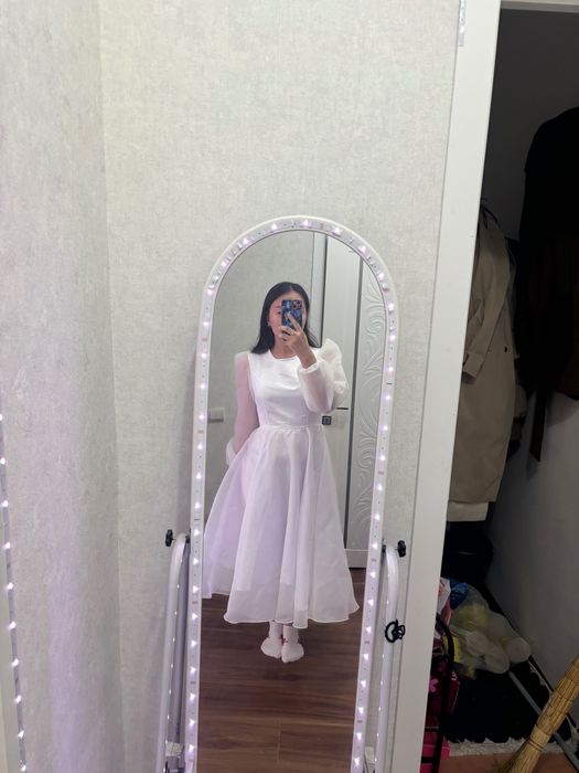 платья белый цвет