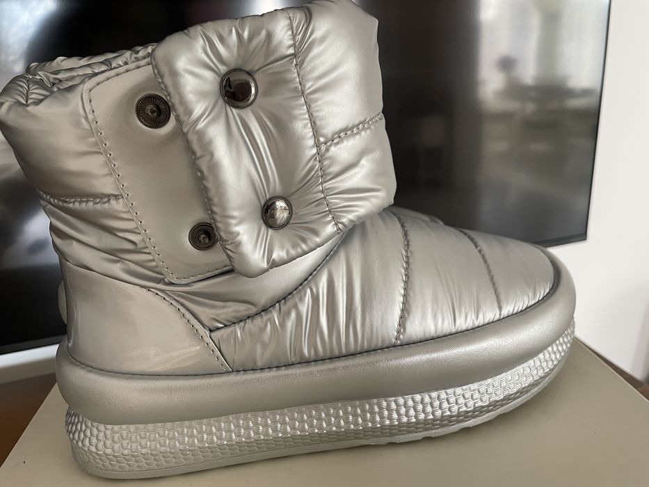 Boots de zapada - cizme - argintii masura 38