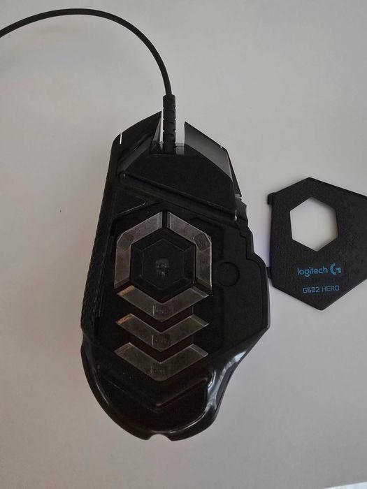 Logitech G502 HERO | Mouse Gaming cu Fir + Greutăți