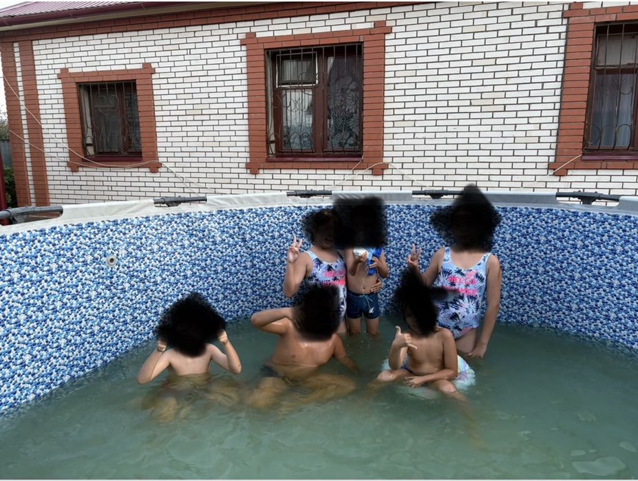 Бассейн каркасный.