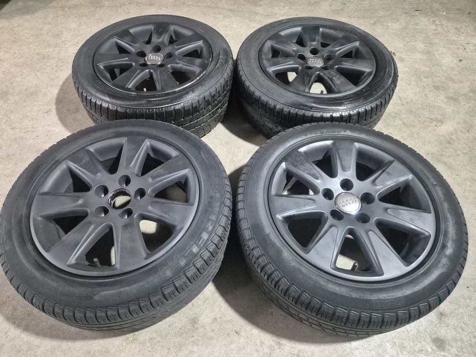 5х112/16 с гуми Ауди Фолксваген Шкода Сеат 5x112/16 VW Skoda Audi Seat