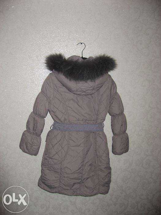 Пуховик зимний для девочки