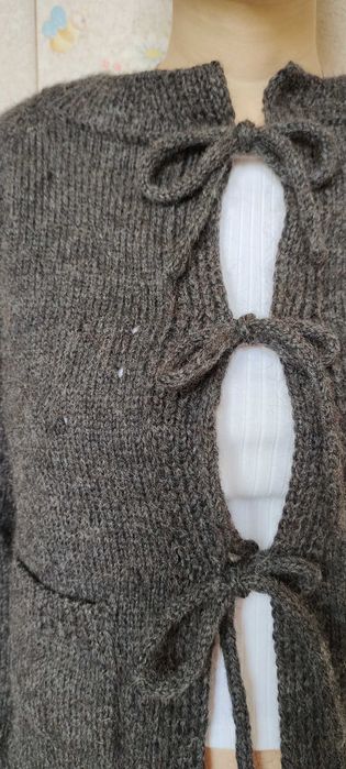 Теплый женский кардиган