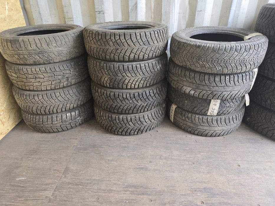 Зимние Шины с шипами, б/у