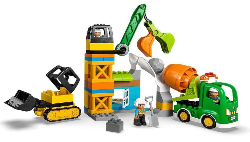 Конструктор LEGO Duplo - Строителна площадка (10990)