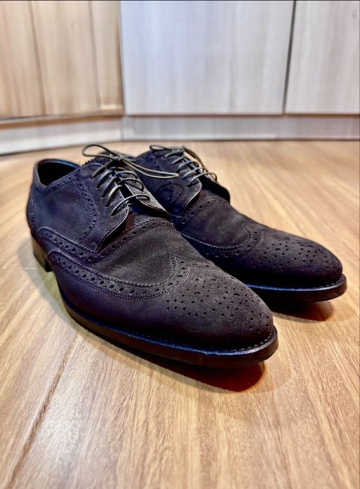 Pantofi Hugo Boss Selection - Made in Italy. Mărimea 43 EU Maro închis - Stare excelentă