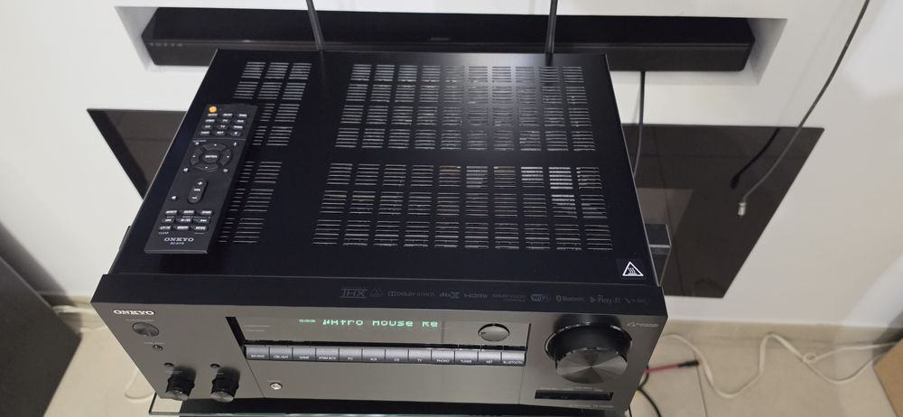 Receiver Onkyo TX-NR686 Dolby Atmos Bluetooth Wifi Tidal,4k,arc