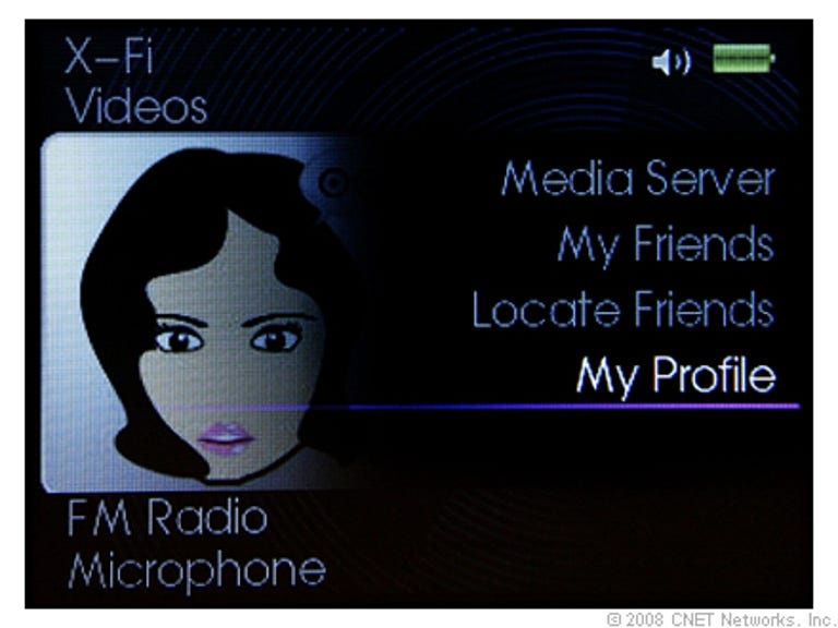 Creative Zen X-Fi Video Player Mp3