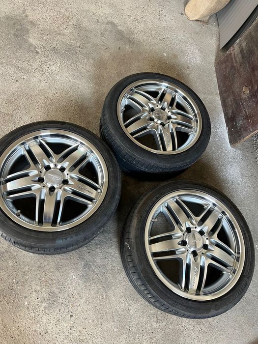 Оригинални  джанти Lorinser 18" с гуми Continental 245/40 R18 (Подходящи за Mercedes W218 / W221/W211/w213 и др.)