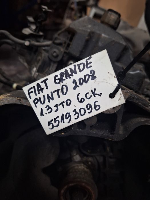 6 степенна роботизирана скоростна кутия Fiat Grande Punto 1.3JTD 2008г