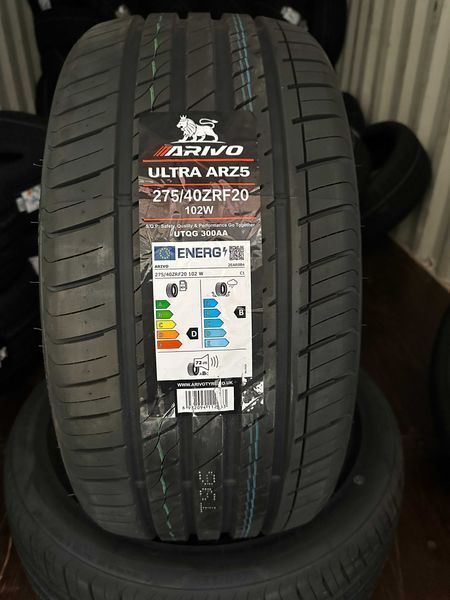 Нови летни гуми ARIVO 275/40R20 102W RUN FLAT НОВ DOT БОРД 2754020