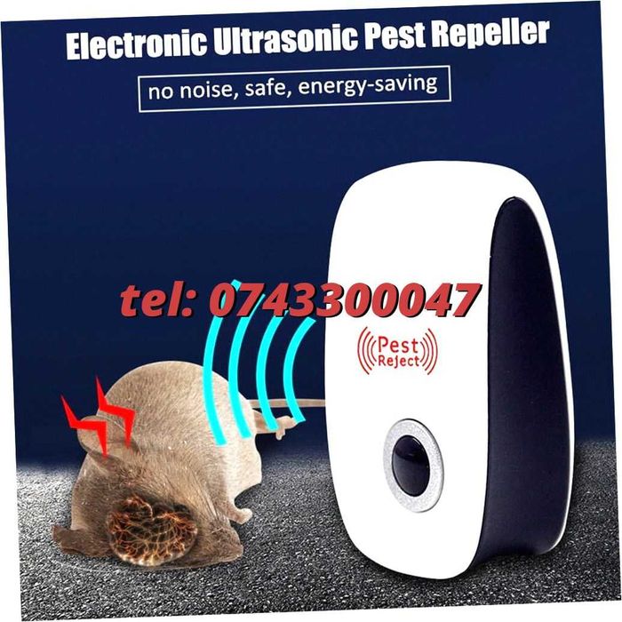 Aparat Pest Repeller Anti Soareci Rozatoare Cu Alimentare 220v