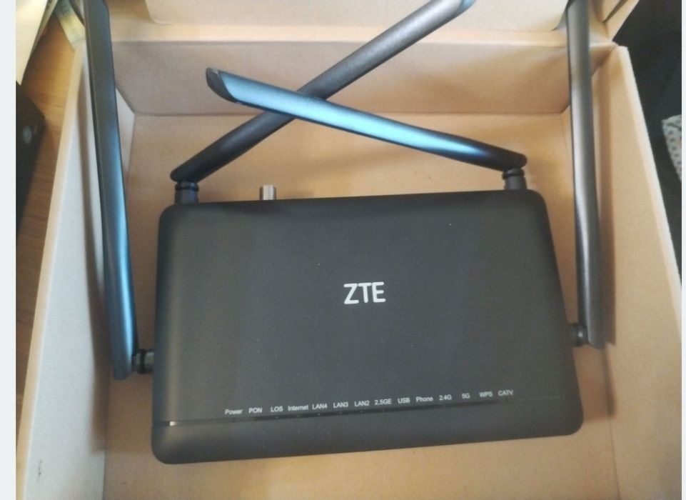 Router wireless zte wi fi 6 pro