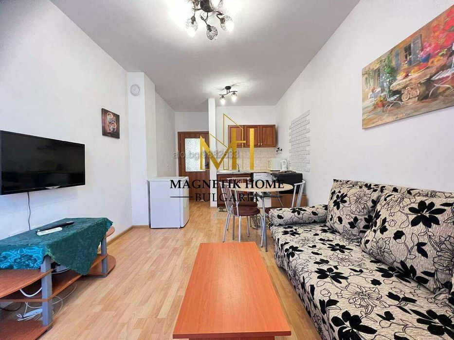 Приказен двустаен апартамент с ПАРКОМЯСТО до ”Адриана Будевска”