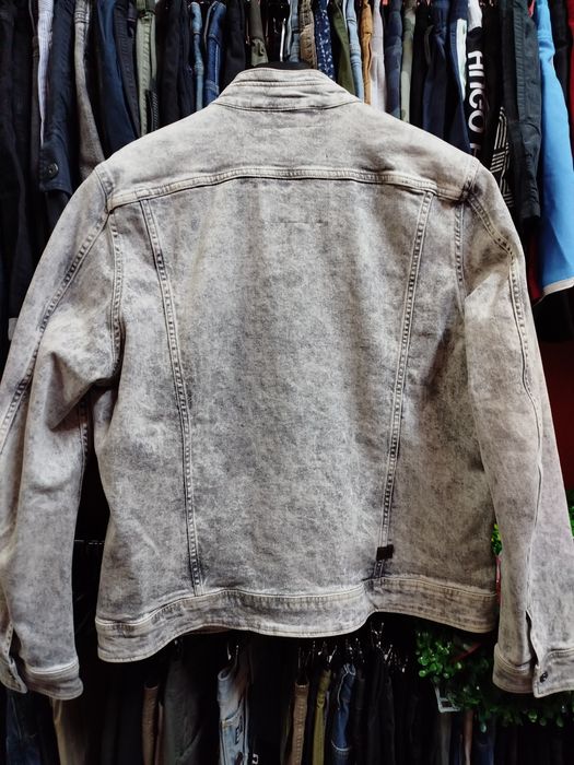 Оригинално дънково яке G-Star Raw Arc Zip Slim L , XL ново мъжко сиво