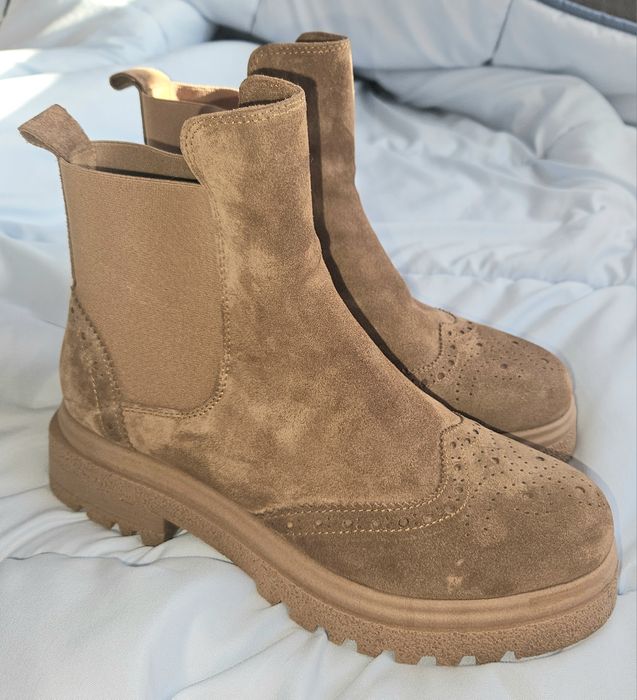 Дамски кожени боти Marc Cain.Нови.39номер.150лв.