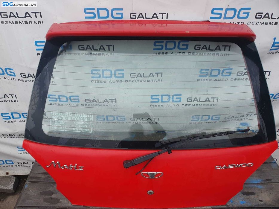 Brat Lama Lamela Stergator Luneta Geam Sticla de pe Hayon Haion Portbagaj Daewoo Matiz 1998 - 2005
