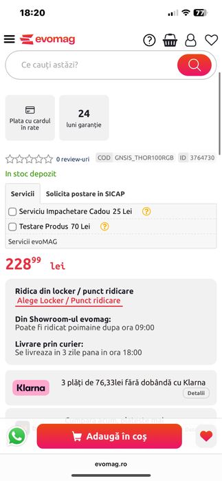 Keypad Gaming RGB Genesys