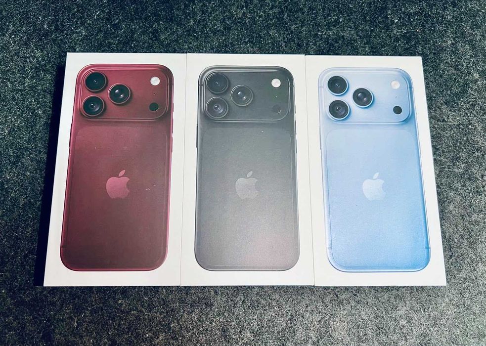 Iphone 18 Pro - Burgundy - Blue - Black - 256GB/512Gb - Factura - Garantie - Rate