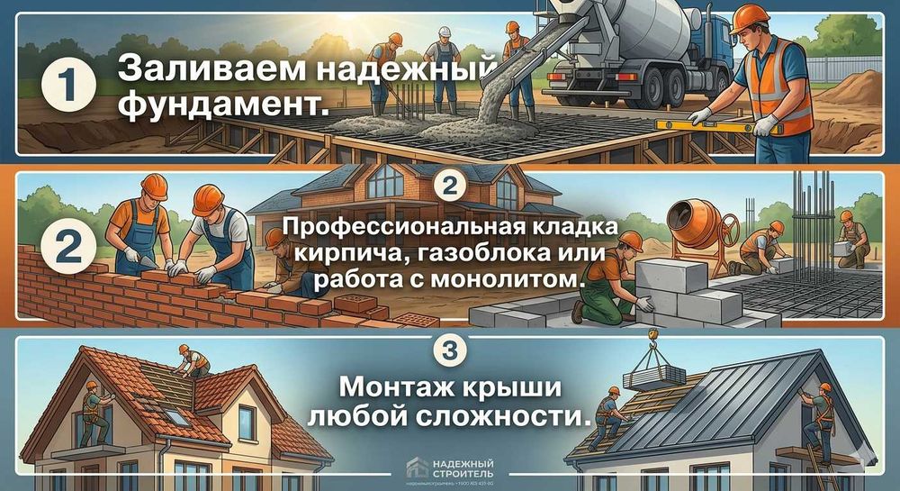 Стройка быстро и надежно!