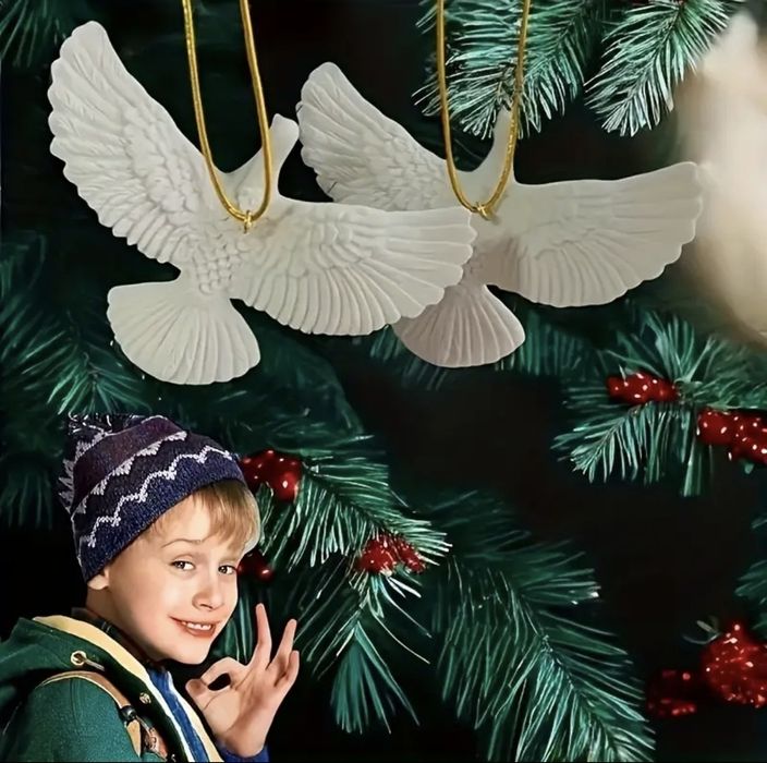 Бели гълъбчета от ,,Сам в къщи"