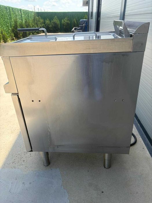 Friteuza simpla 13l - suport - MBM Italia - 380V - 9 KW