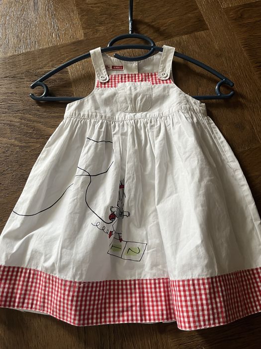 Красива детска френска рокля 18 месеца на френската фирма Dp..am