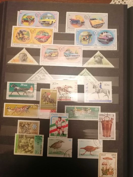 Колекция от филателни пощенски марки