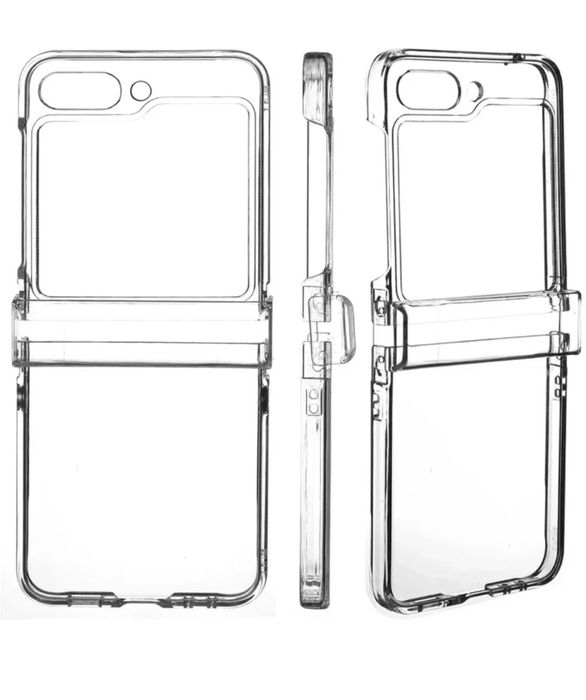 Samsung Z FLIP FOLD 5 Husa Hard Plastic Crystal Protectie Laterala