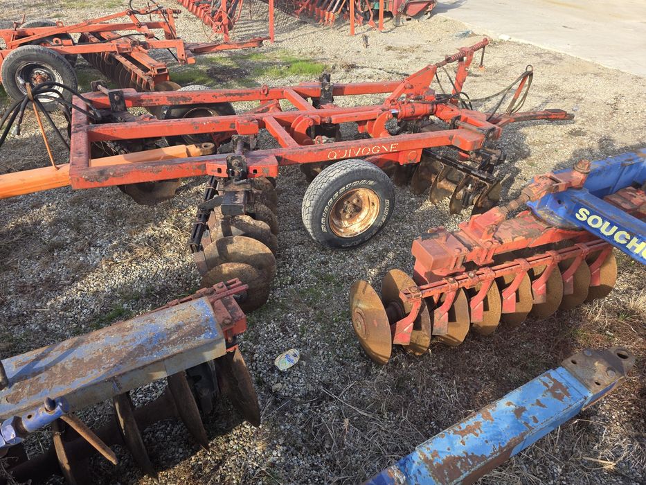 Disc plug freza teradisc compaktor met remorca