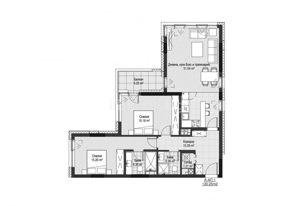 Продава се Тристаен апартамент в София, Витоша - 130 кв.м за 2193 €/кв.м - Снимка #6