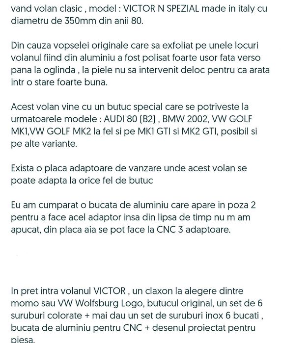 volan victor momo nardi sparco omp