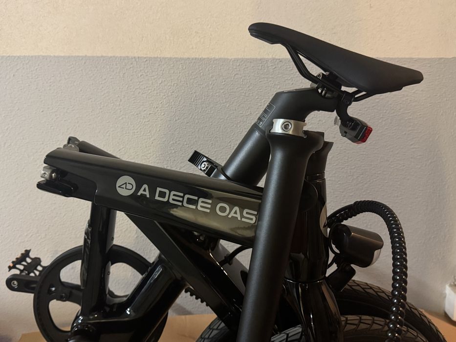 Чисто ново карбон 14кг сгъваемо ел. колело