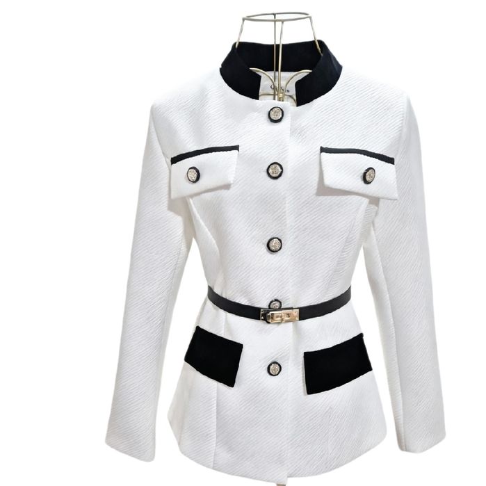 Blazer alb pentru femei