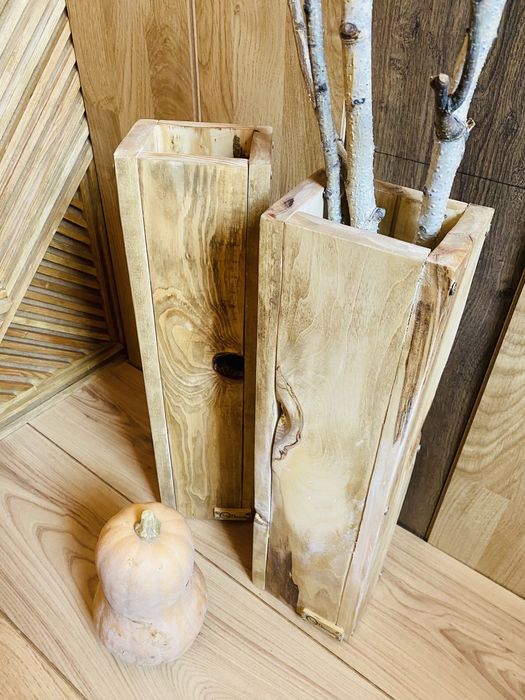 Артистични дървени вази – ръчна изработка с душа